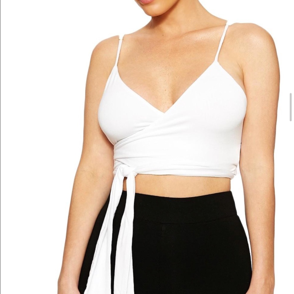 Cute wrap top